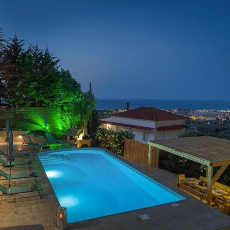 Zante Luxury Seaview Villa With Private Pool Katastárion Exterior foto